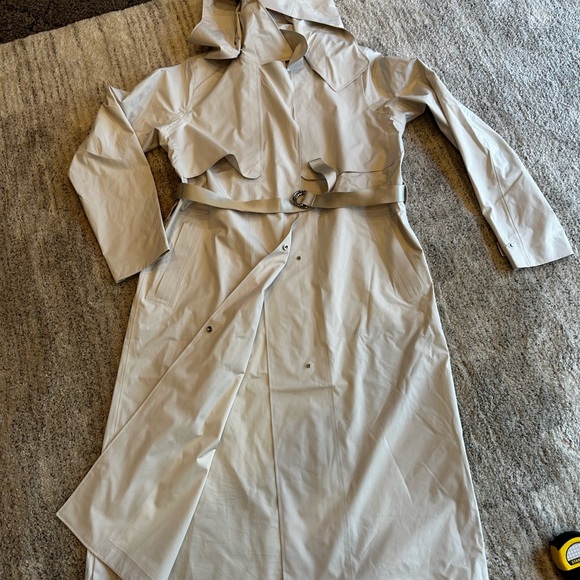Lulu trench coat cream size 10 - Picture 9 of 9